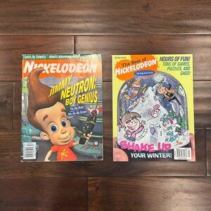 Nickelodeon Magazines - 2 - Y2K - 2002 - Jimmy Neutron